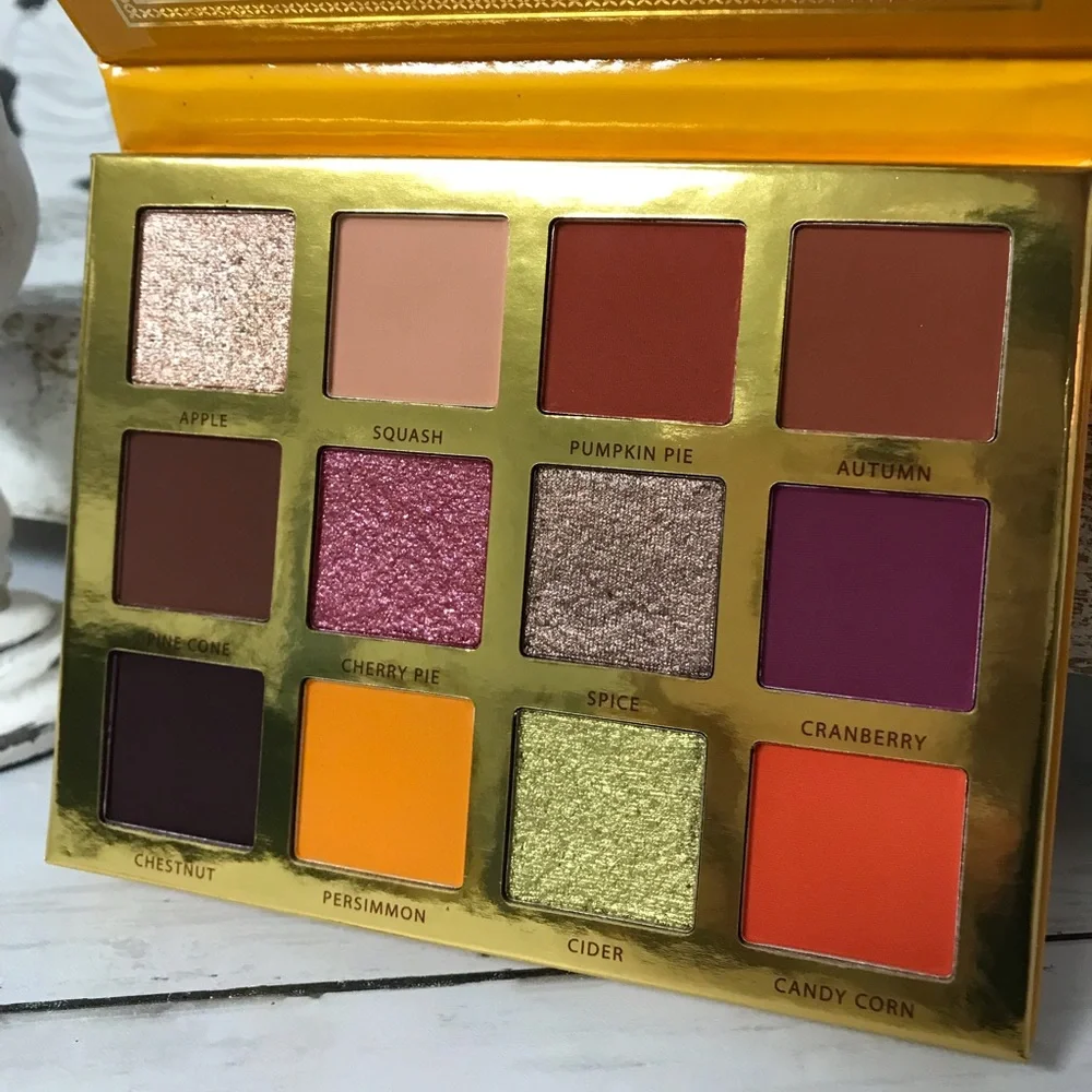 Ace Beaute Eyeshadow Palette “Falling For You” Matte & Shimmer Combo, Fall Eyes